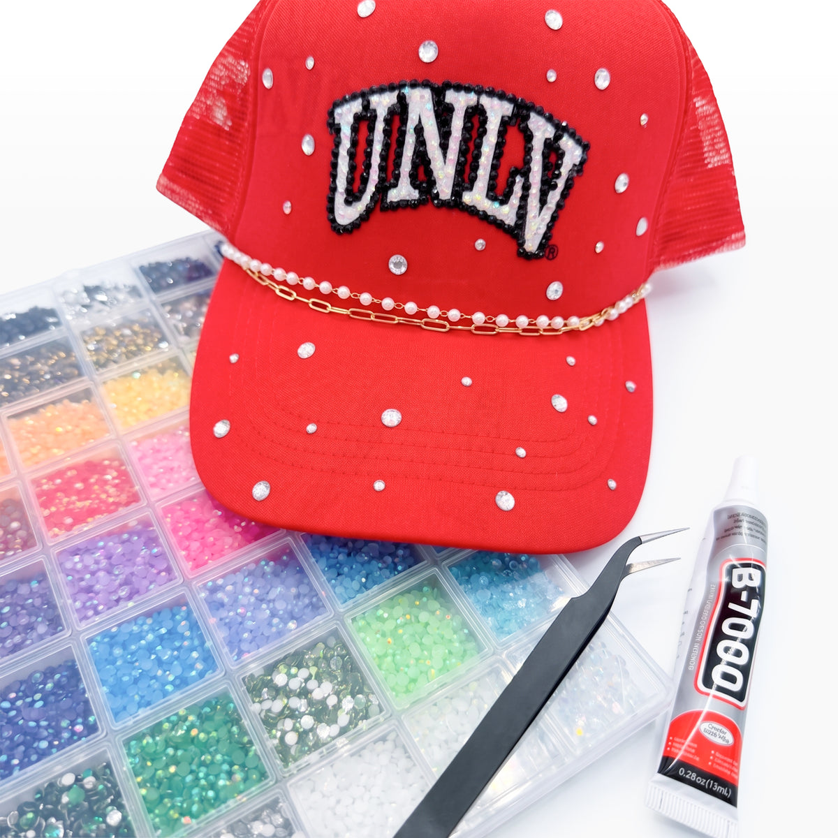 Bedazzle Your Collegiate PONYFLO Hat