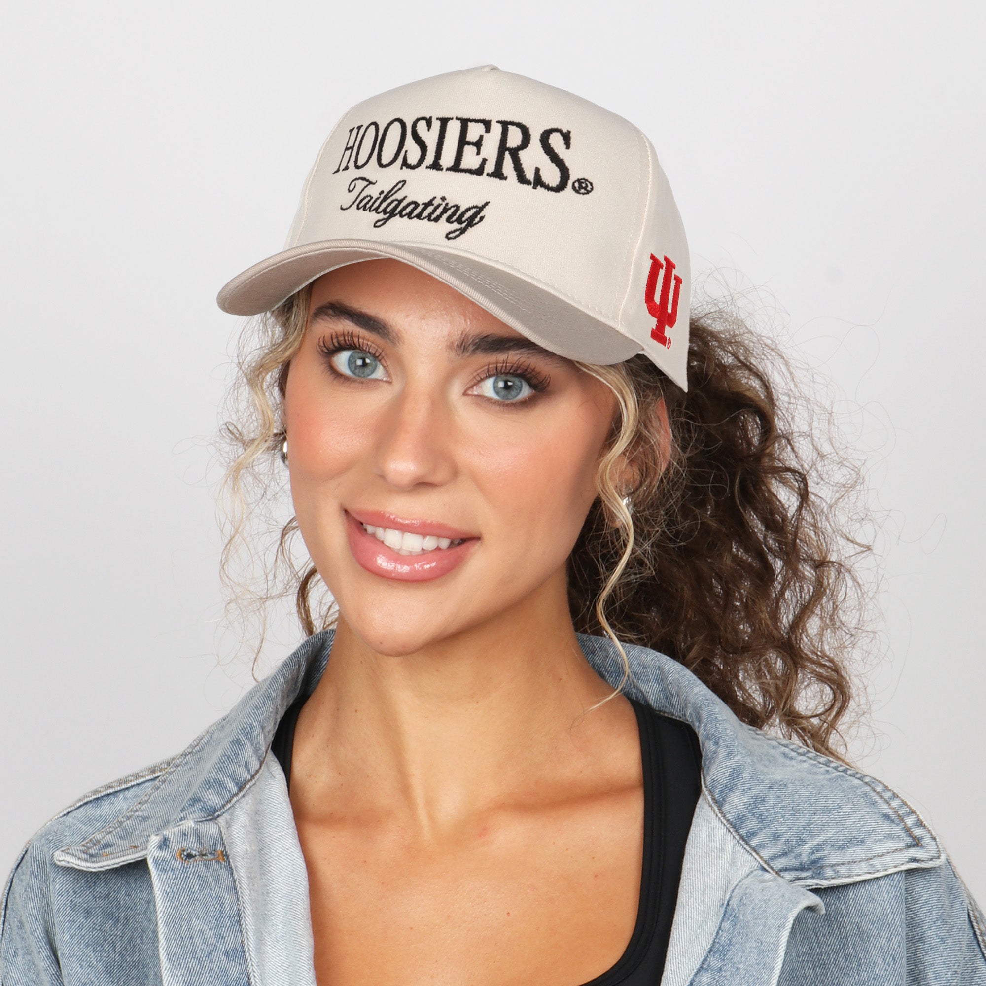 Indiana University x Ponyflo® 5 Panel Cap