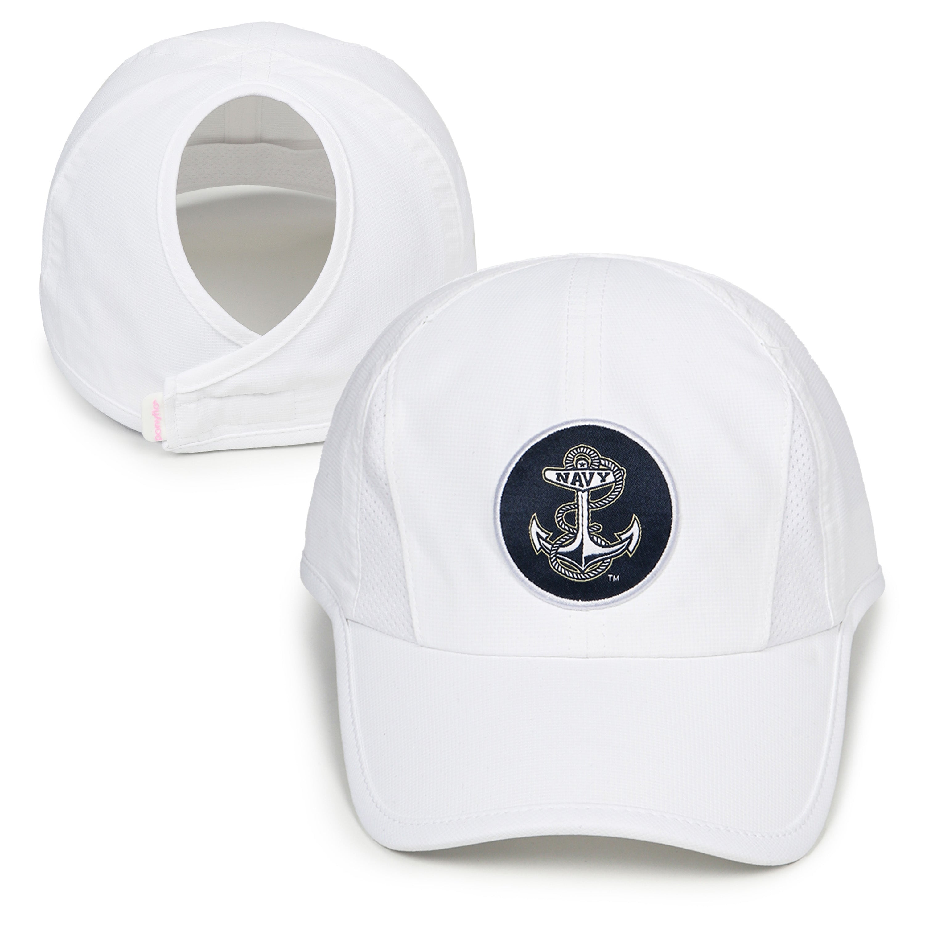 United States Naval Academy X Ponyflo® - Game DayPonyflo® Active Cap w/ Anchor