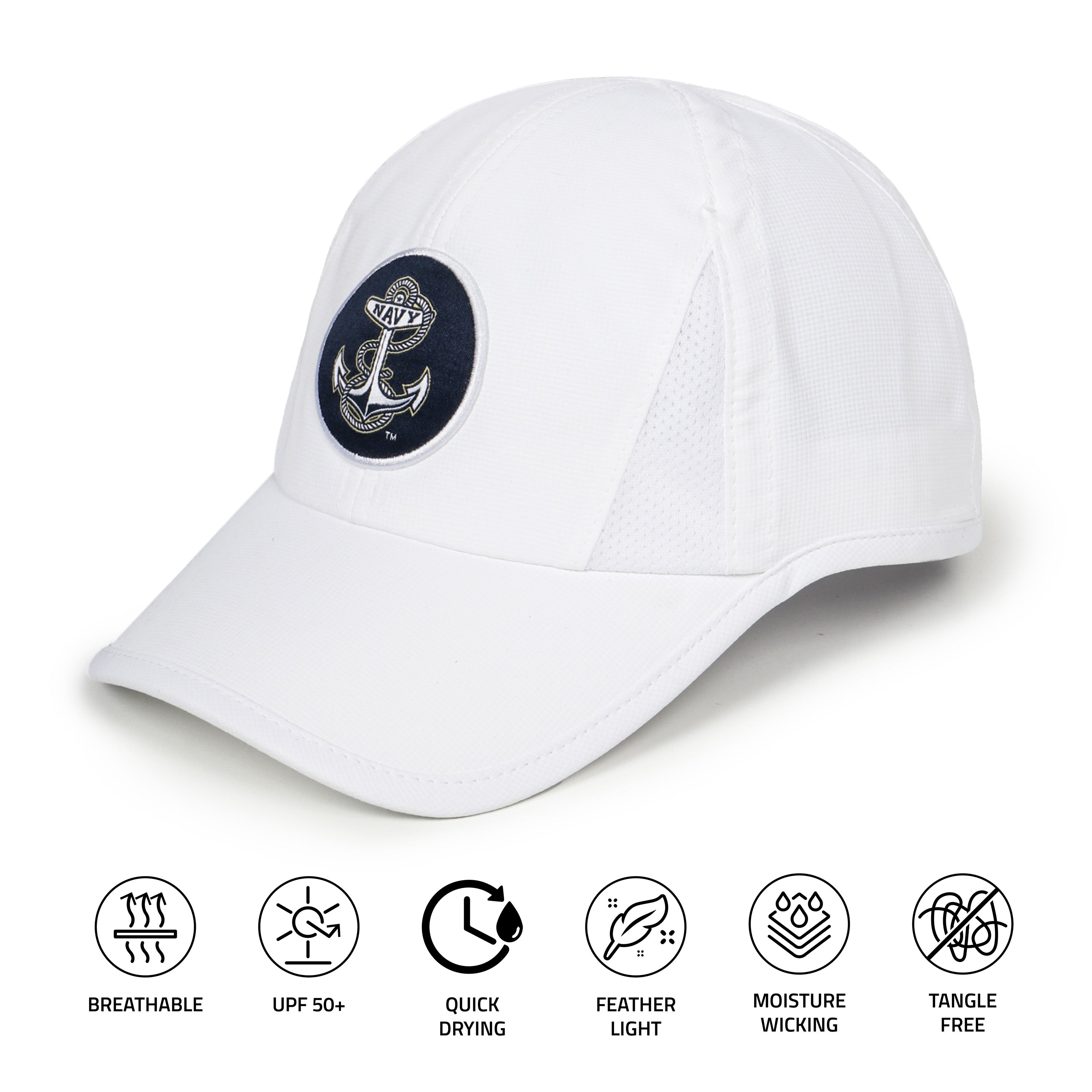 United States Naval Academy X Ponyflo® - Game DayPonyflo® Active Cap w/ Anchor