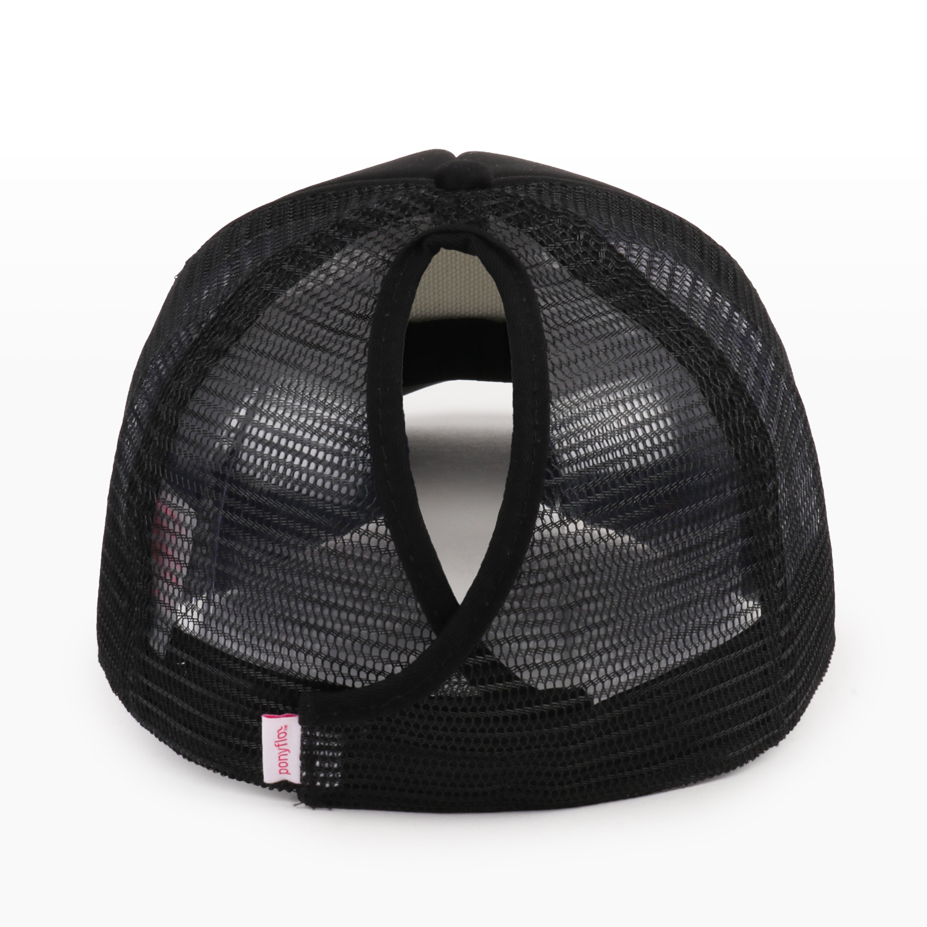University of Iowa X PONYFLO® Pearl Chain Mesh-Back Cap