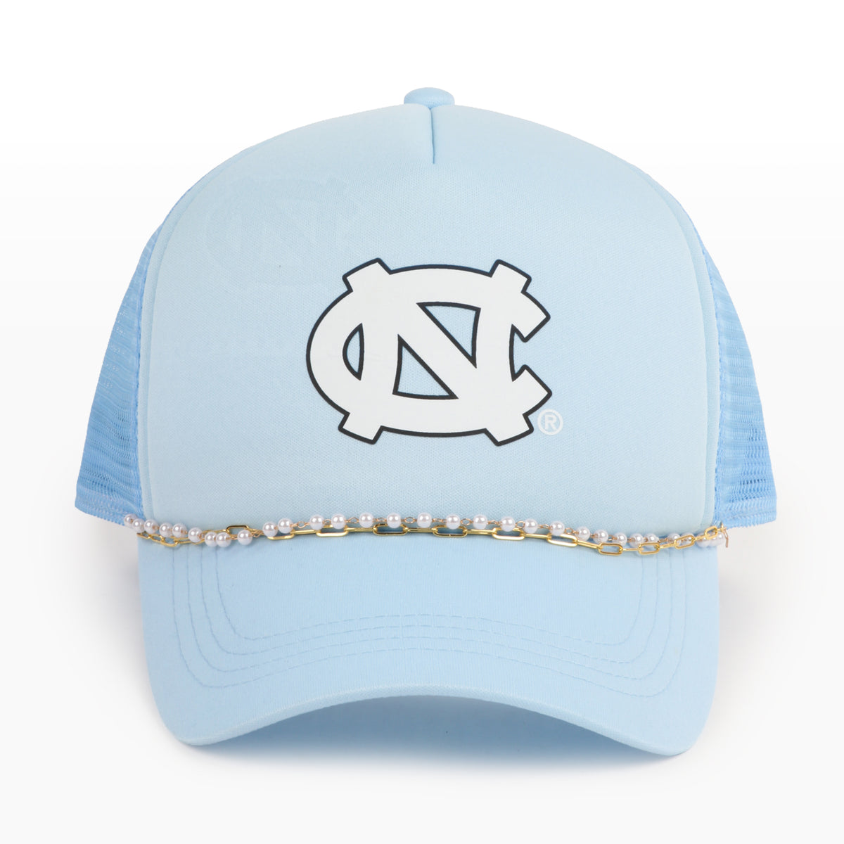 University of North Carolina at Chapel Hill X PONYFLO® Pearl Chain Mesh-Back Cap