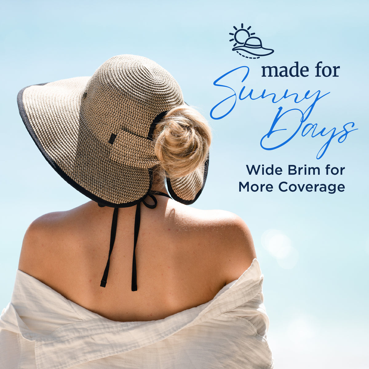 Ponyflo® Straw Sun Hat