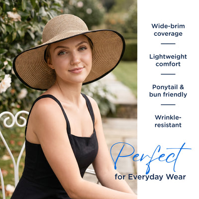 Ponyflo® Straw Sun Hat