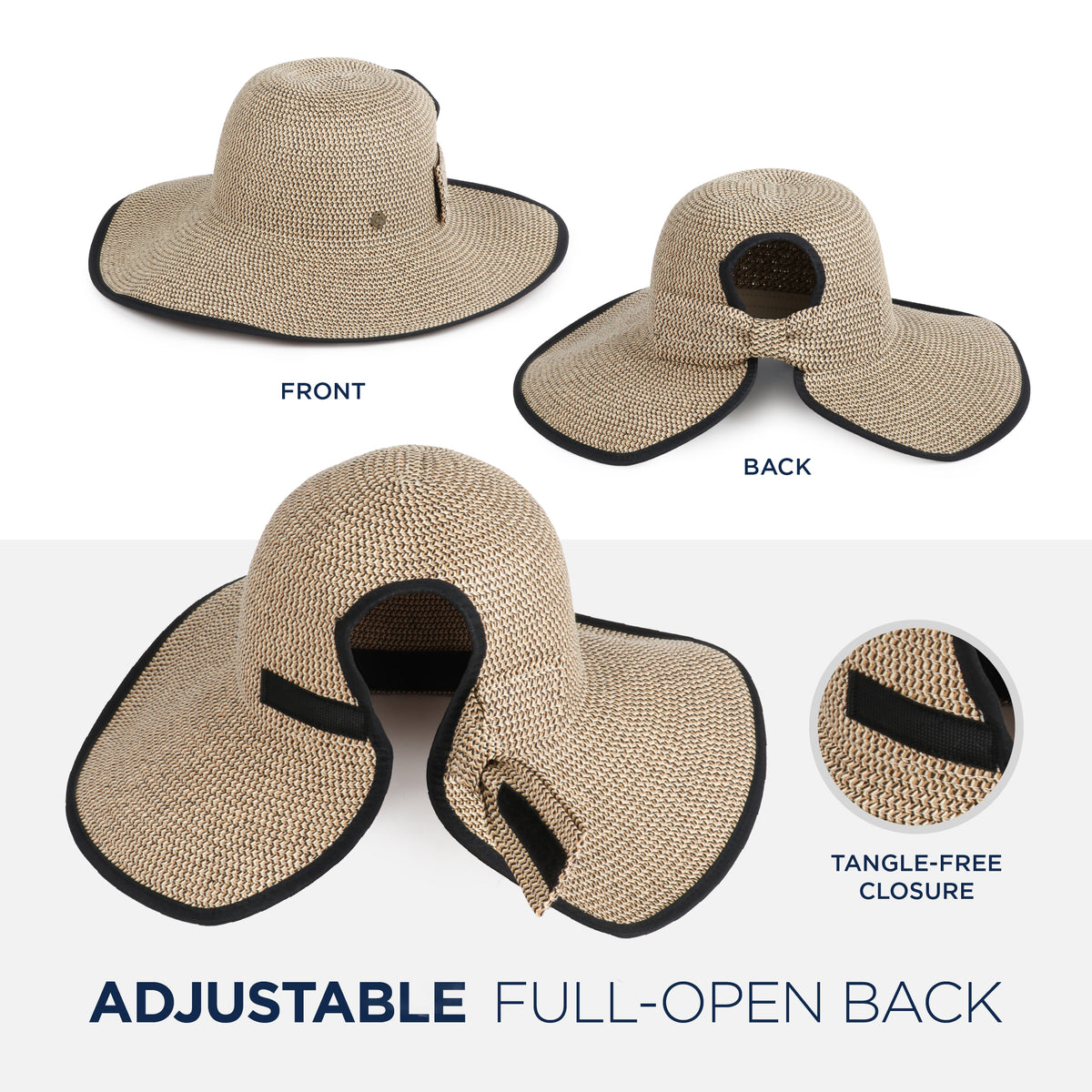 Ponyflo® Straw Sun Hat