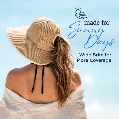 Ponyflo® Straw Sun Hat