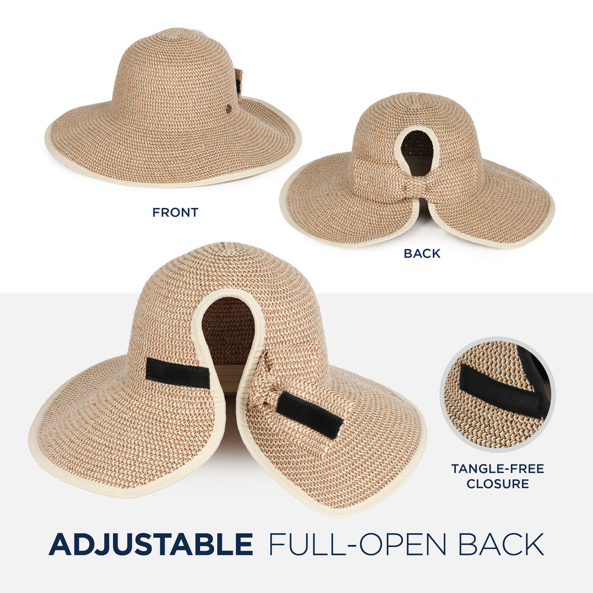 Ponyflo® Straw Sun Hat