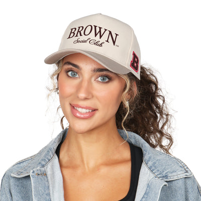 Brown University x Ponyflo® 5 Panel Cap