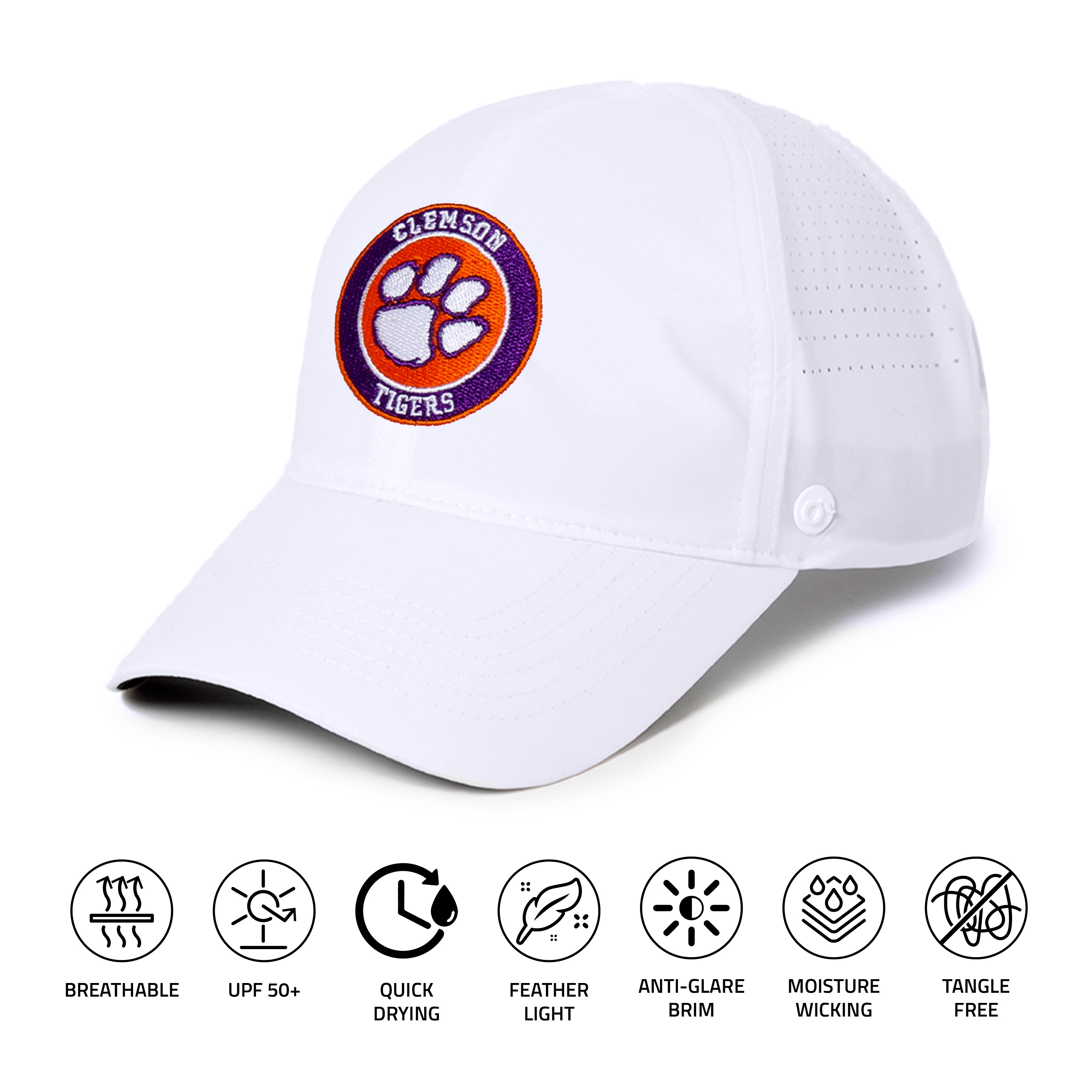 Clemson University x Ponyflo® Performance Cap
