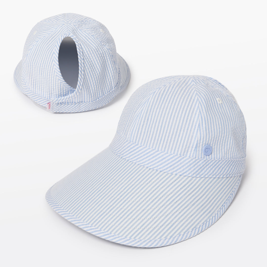 Women's Ponytail Baseball Cap - Adjustable Criss-Cross Back For High Buns, Quick-Drying - View #7