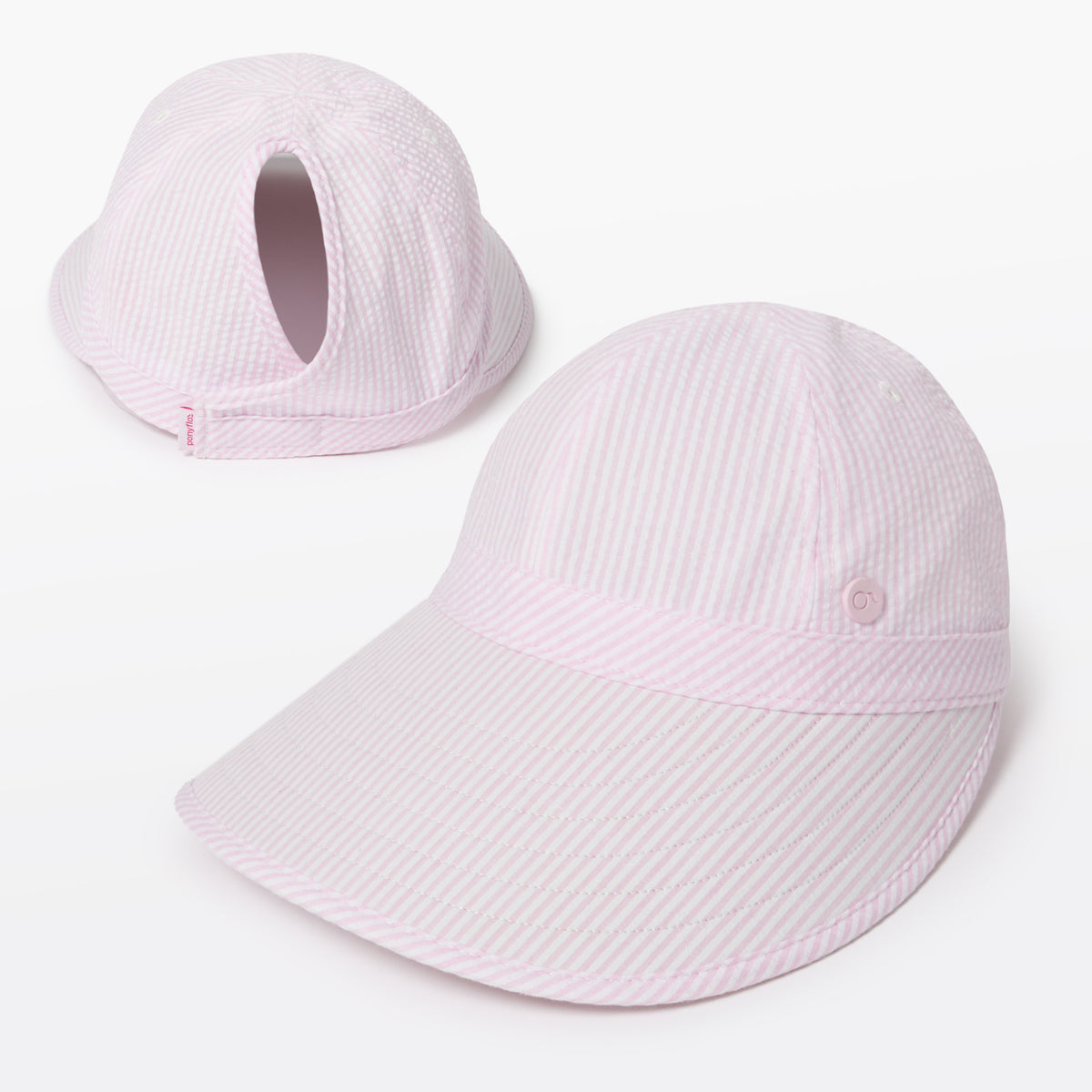Striped Ponyflo Sunblocker® – Ponyflo Ponytail Hats display picture 1