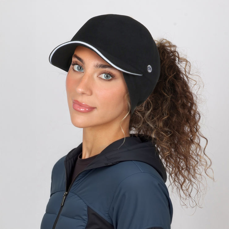 Cozy Ear Covering Ponyflo® Cap