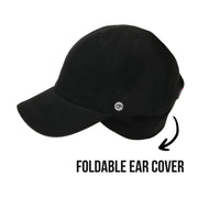 Cozy Ear Covering Ponyflo® Cap