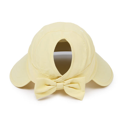 Solid Wide Brim Ponyflo Sunblocker® with Back Bow