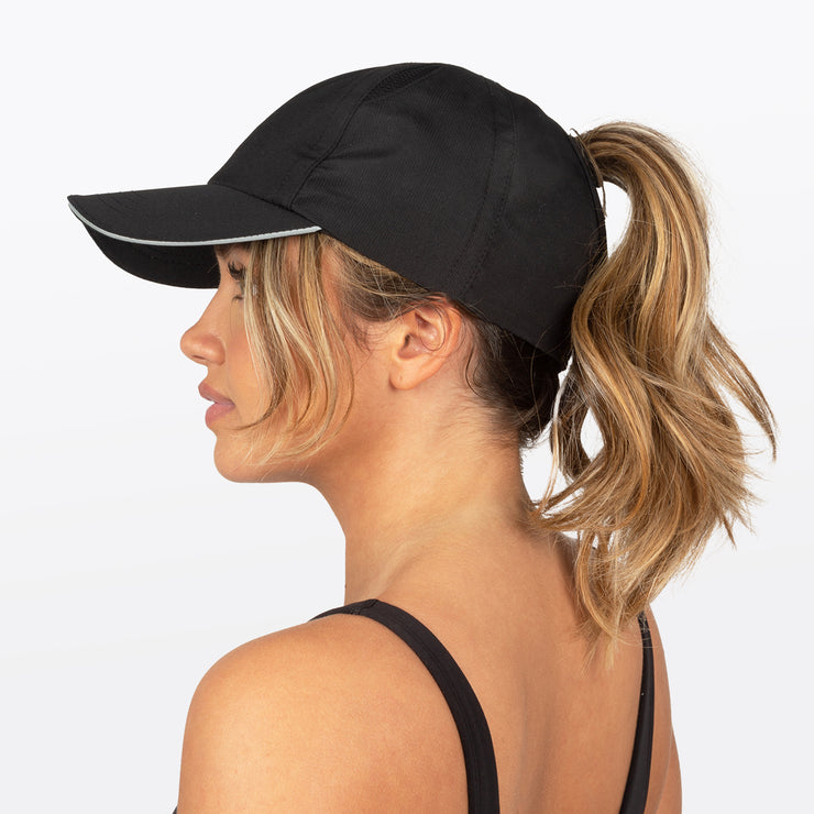 Mia Reflective Sandwich Brim Active Ponyflo® Cap