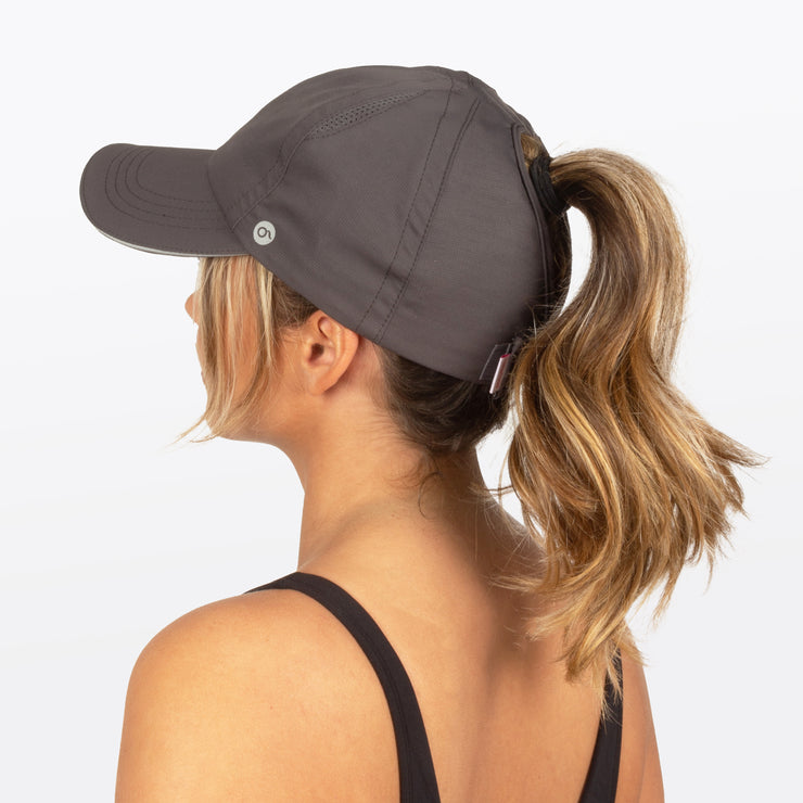 Mia Reflective Sandwich Brim Active Ponyflo® Cap