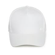 Solid Ponyflo® Side Perforation 5 Panel Hat