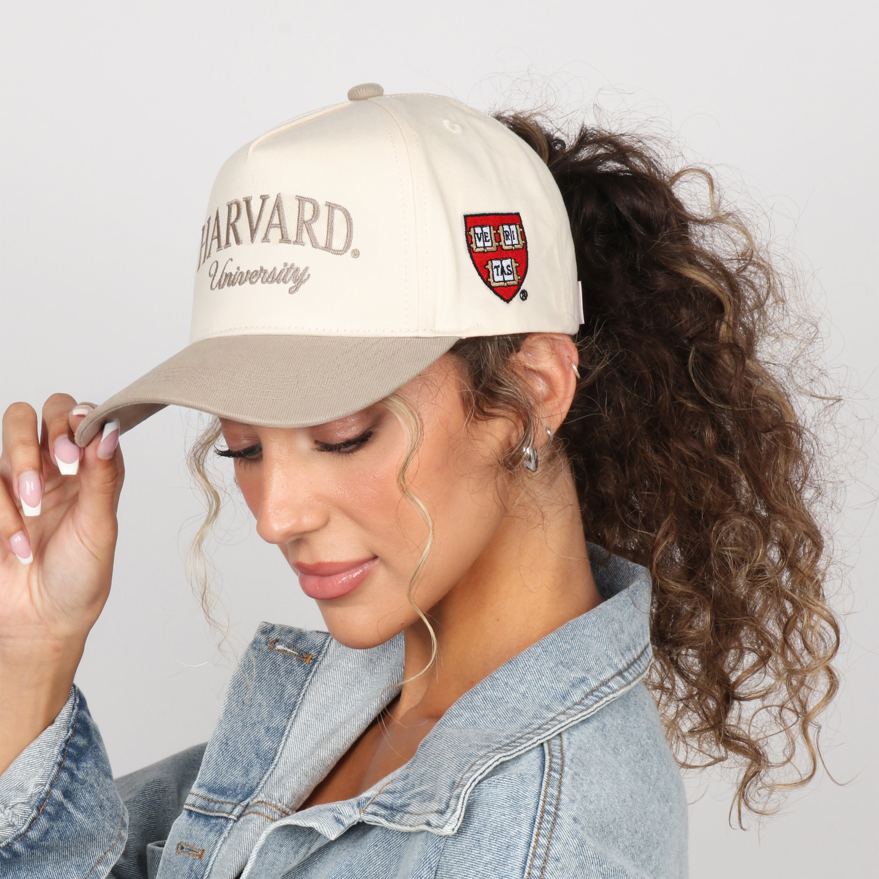Harvard University X Ponyflo® 5 Panel Cap