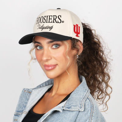 Indiana University x Ponyflo® 5 Panel Cap