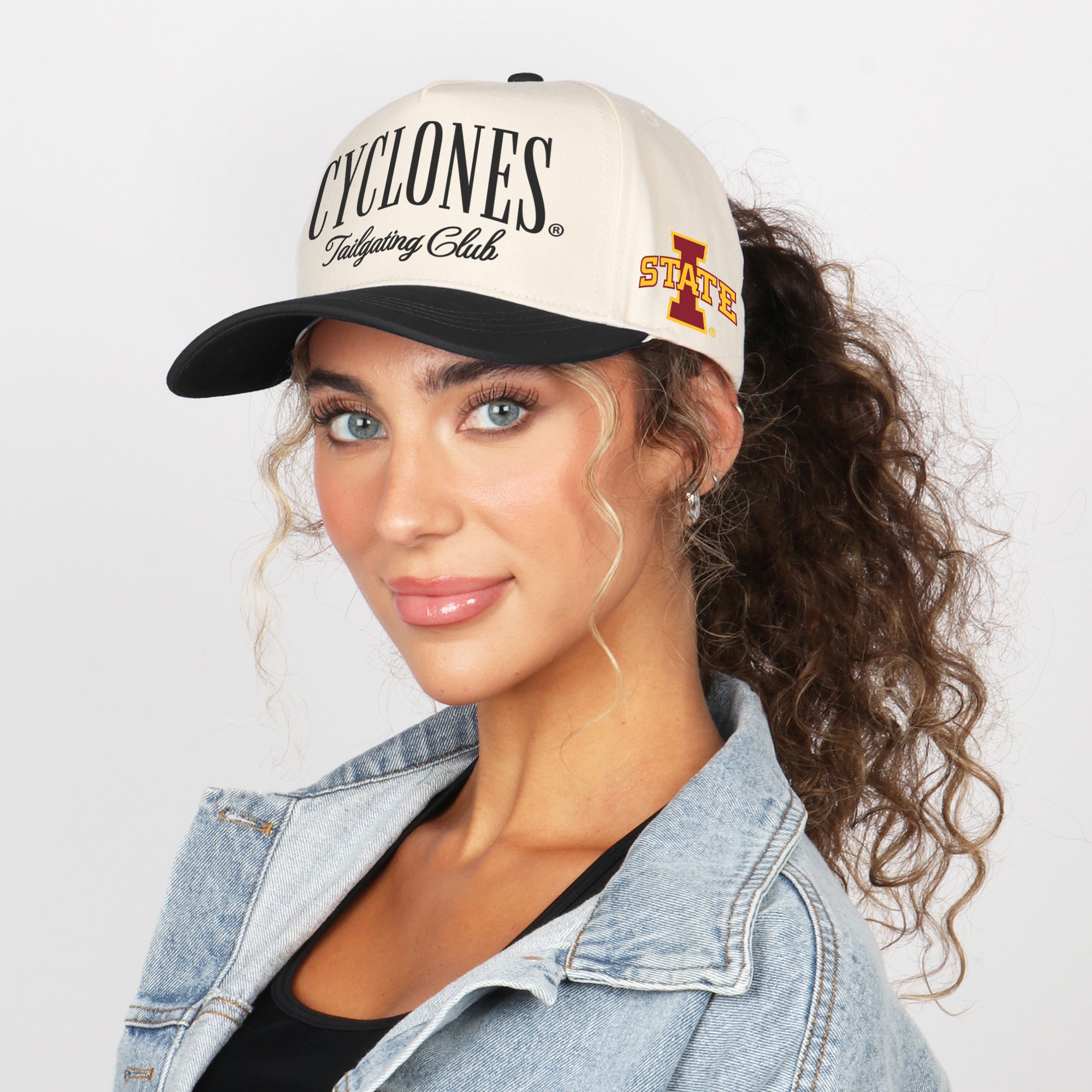 Iowa State University x Ponyflo® 5 Panel Cap