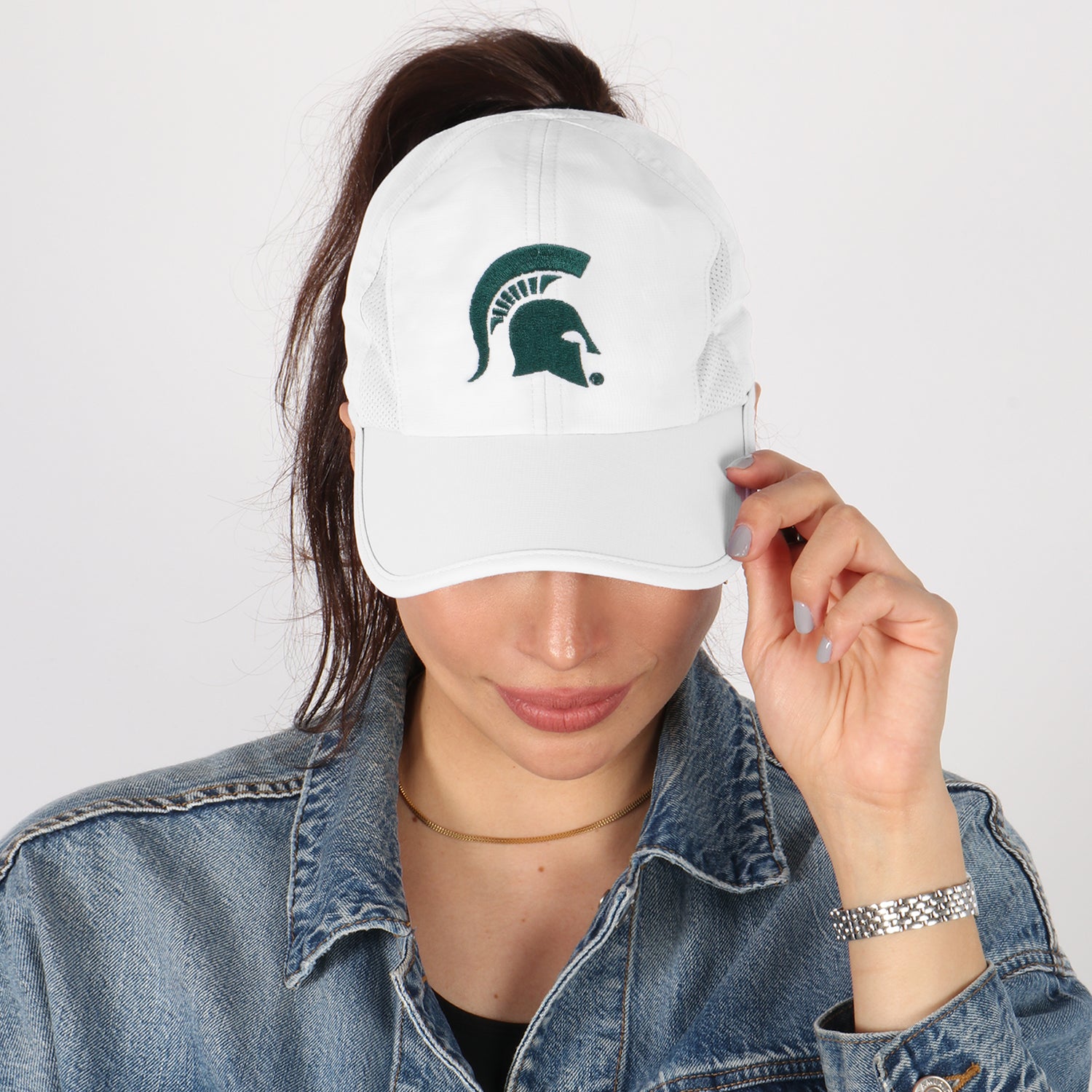 Michigan State University x Ponyflo® Active Cap