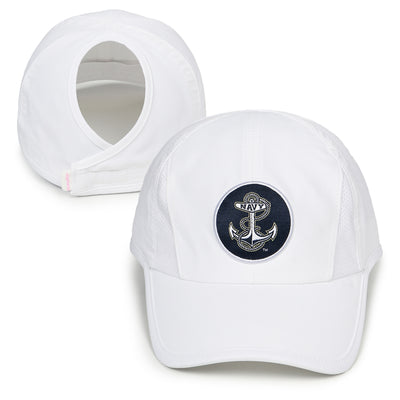 United States Naval Academy X Ponyflo® - Game DayPonyflo® Active Cap w/ Anchor