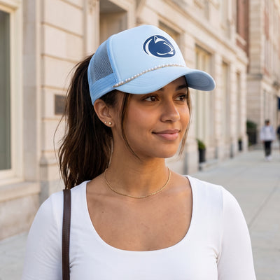 Penn State University  X PONYFLO® Pearl Chain Mesh-Back Cap