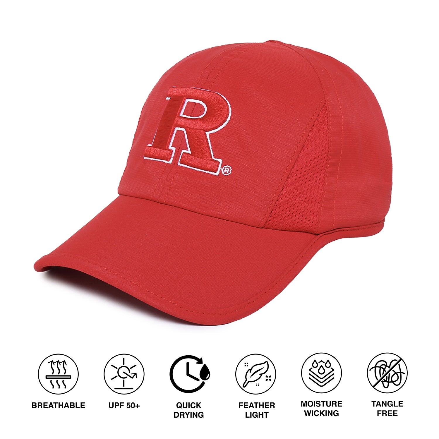 Rutgers University x Ponyflo® Active Cap