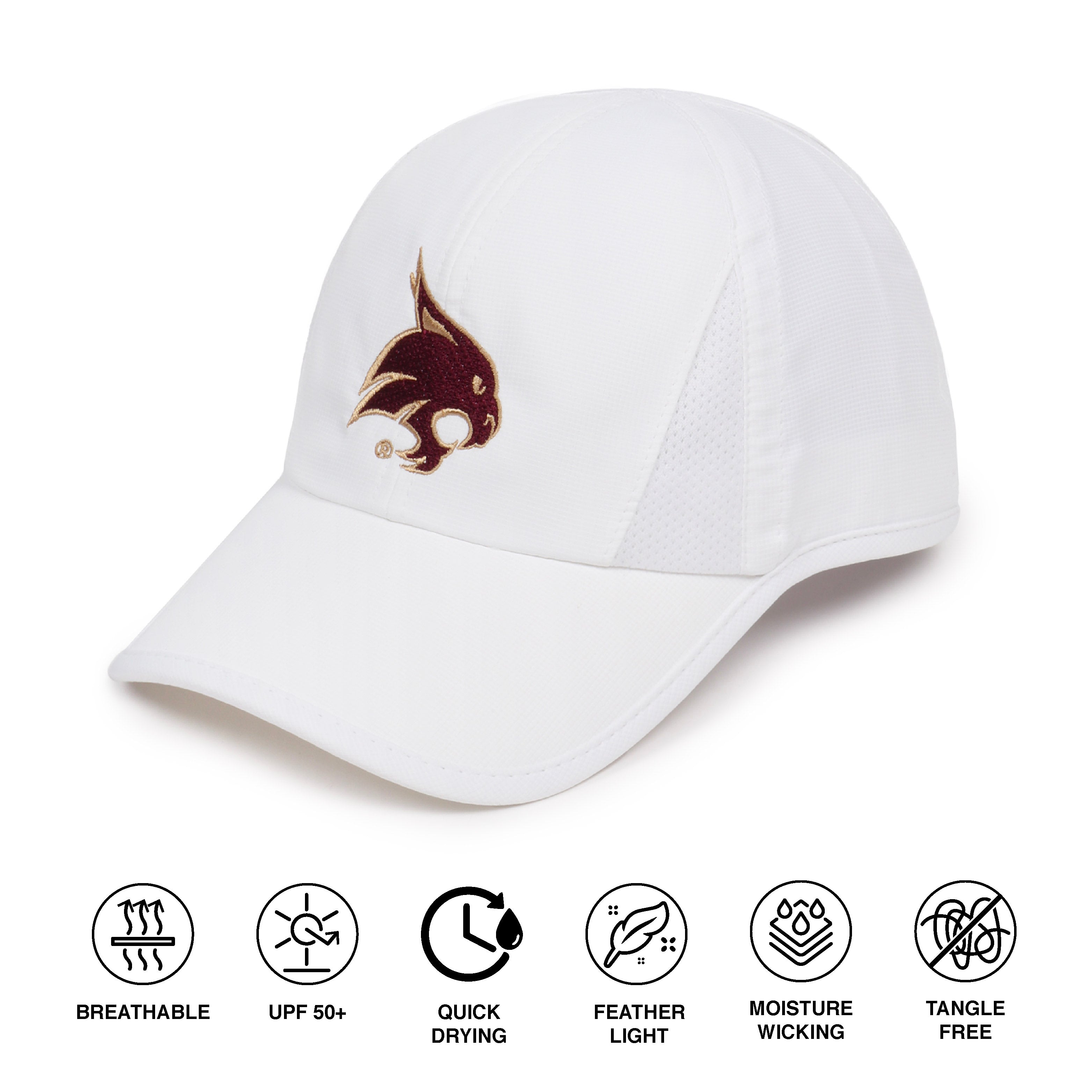 Texas State University X Ponyflo®Active Cap