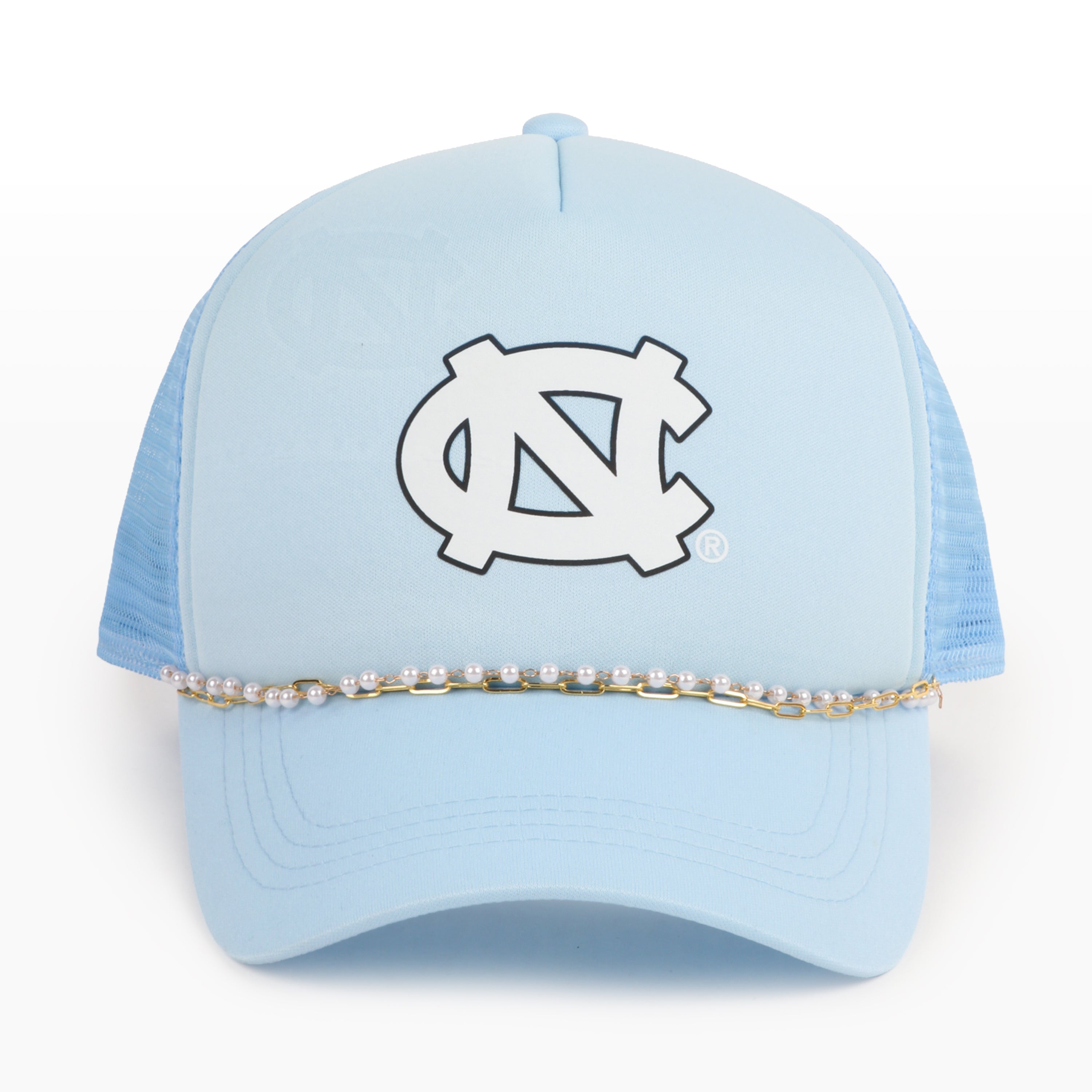 University of North Carolina at Chapel Hill  X PONYFLO® Pearl Chain Mesh-Back Cap