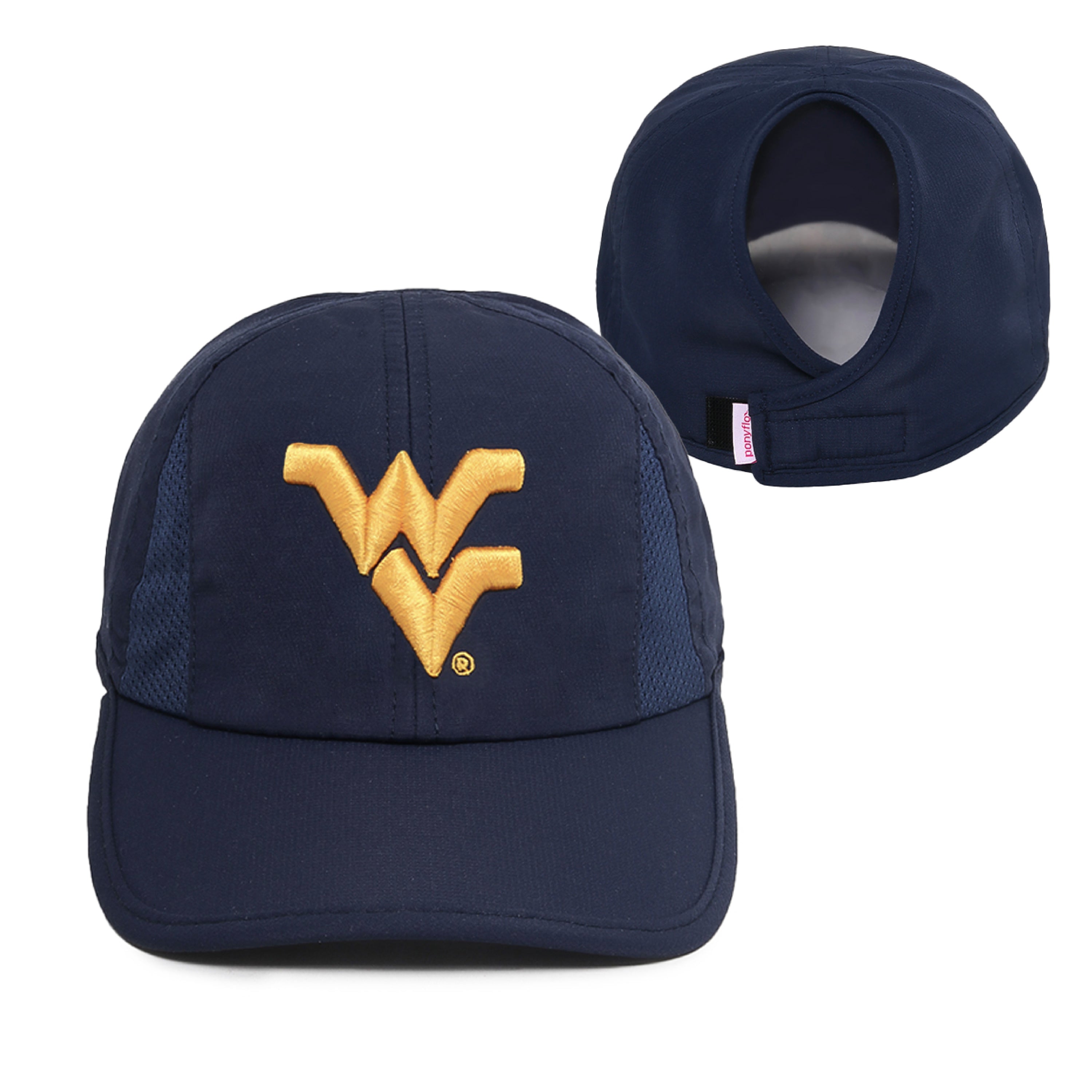 West Virginia University x Ponyflo® Active Cap – PONYFLO