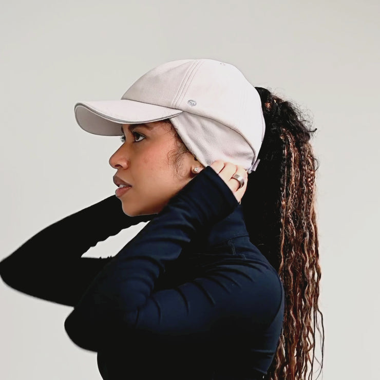 Cozy Ear Covering Ponyflo® Cap