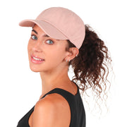 Satin Lined Ponytail Hat - PONYFLO HATS