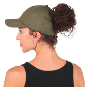 Satin Lined Ponytail Hat - PONYFLO HATS