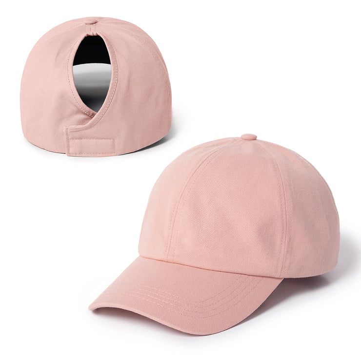 Satin Lined Ponytail Hat - PONYFLO HATS