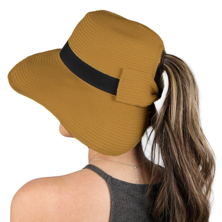 Floppy Straw Ponyflo® Sun Hat