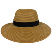 Floppy Straw Ponytail Sun Hat