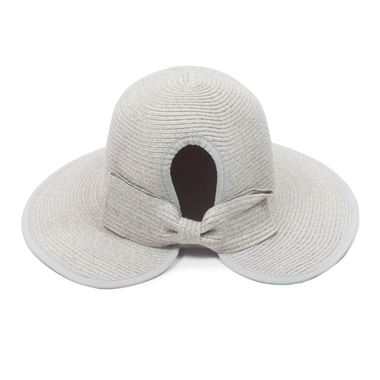 Packable Ponytail Sun Hat