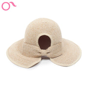 Packable Ponytail Sun Hat