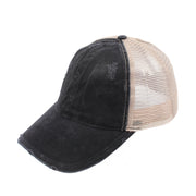 Emily Distressed Mesh Back Cap - PONYFLO HATS