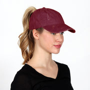 Kelly Distressed Cotton Cap - PONYFLO HATS