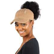 Kelly Distressed Cotton Cap - PONYFLO HATS