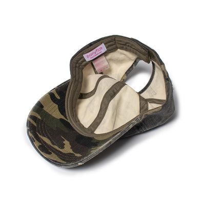 Stephanie Distressed Camo