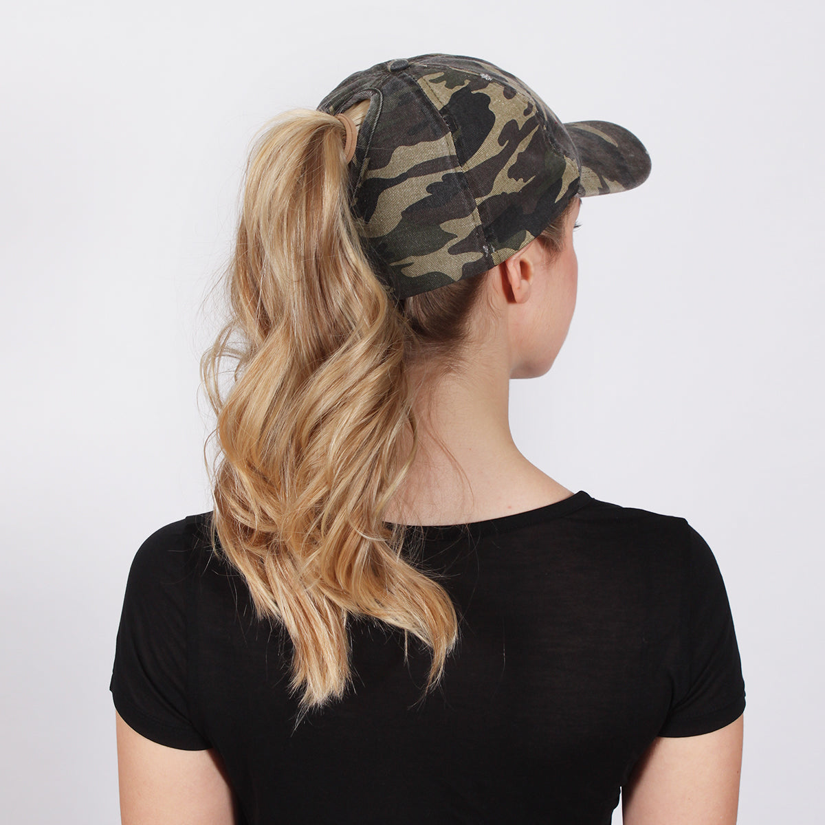 Stephanie Distressed Camo