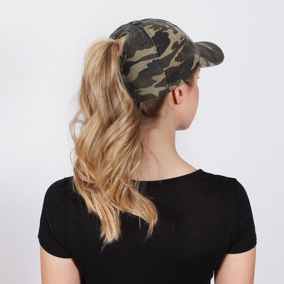 Stephanie Distressed Camo