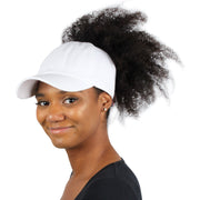 Satin Lined Ponytail Hat - PONYFLO HATS