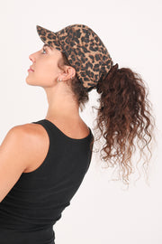 Leopard Print Cadet - PONYFLO HATS