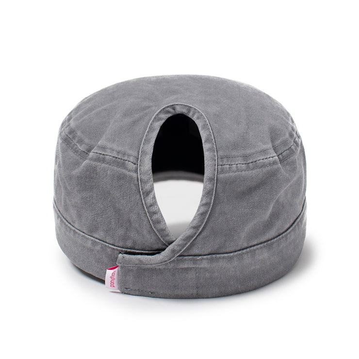 Solid Washed Cadet - PONYFLO HATS