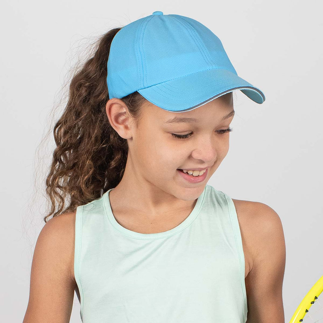Kids Active Cap – Ponyflo Ponytail Hats