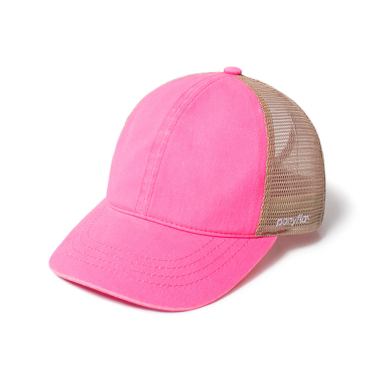 Kids Pigment Wash Mesh Back Cap - PONYFLO HATS